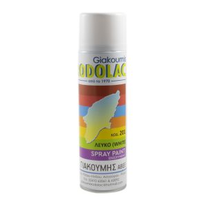 ΛΕΥΚΟ (201) ΧΡΩΜΑ ΓΕΝΙΚΗΣ ΧΡΗΣΗΣ ΣΕ SPRAY 400ml RODOLAC